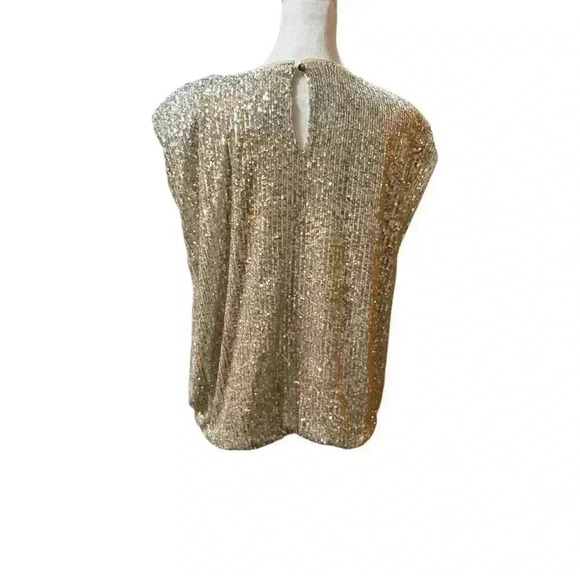 Maurice’s‎ 2X Sequined Padded Shoulder Blouse - Picture 2 of 6